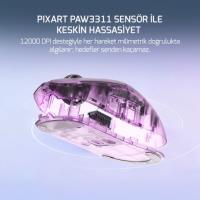 GAMEPOWER RADUS Beyaz 12.000DPI Triple Mode (Kablolu/Bluetooth/2.4G) Gaming Mouse - 2